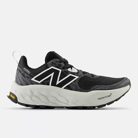 NEW NEW BALANCE women Wide Width Fresh Foam X Hierro V8 Trail Sneakers black 252